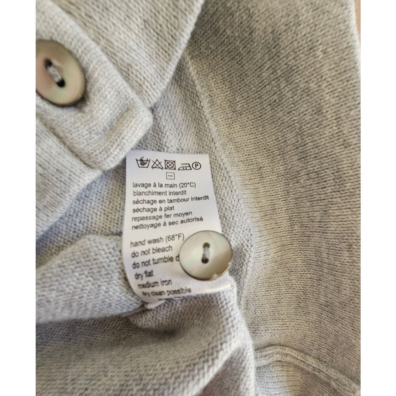 Lacoste Lacoste Cotton Cashmere Button Cardigan Sweater Pockets 36 S Size S / US 4 / IT 40 - 7 Thumbnail