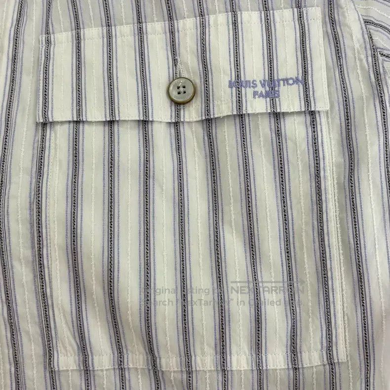 Louis Vuitton Louis Vuitton SS26 Vertical Stripe Long Sleeve Jacket Shir Size US M / EU 48-50 / 2 - 6 Thumbnail