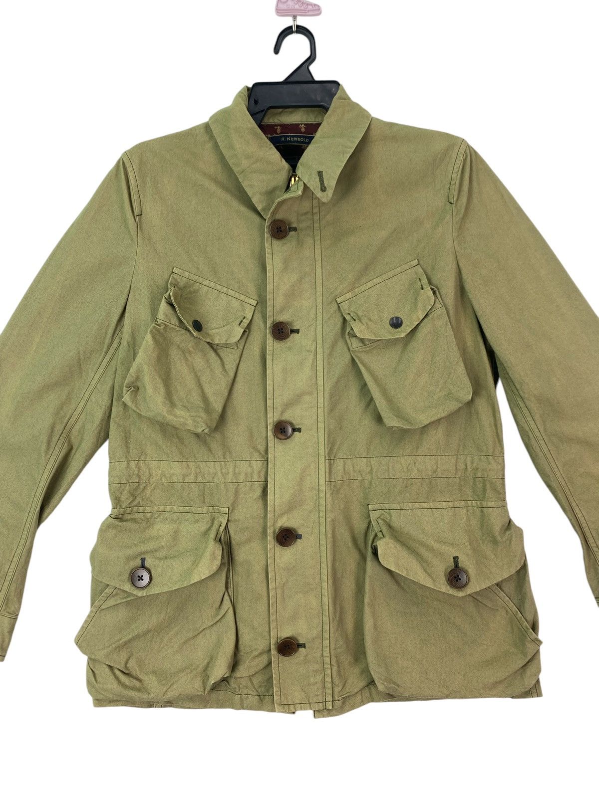 R.Newbold × Vintage Rare R Newbold under Paul Smith slant pocket hunting jacket Size US M / EU 48-50 / 2 - 2 Thumbnail