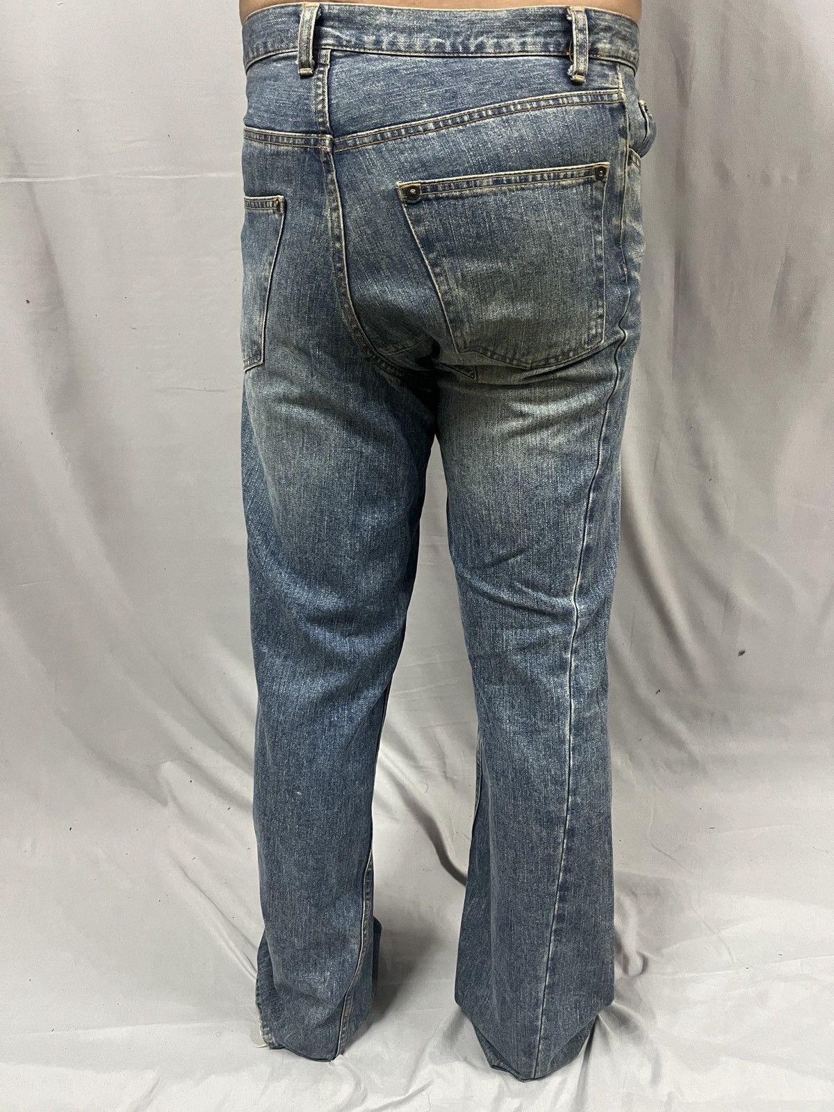Designer × Japanese Brand × Maison MIHARA YASUHIRO Mihara yasuhiro jeans non selvedge Size US 34 / EU 50 - 18 Thumbnail