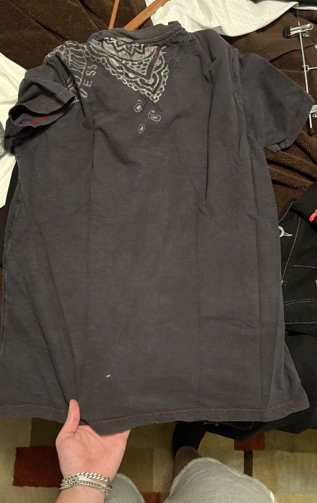 Guess Guess vintage paisley print tee Size US L / EU 52-54 / 3 - 4 Thumbnail