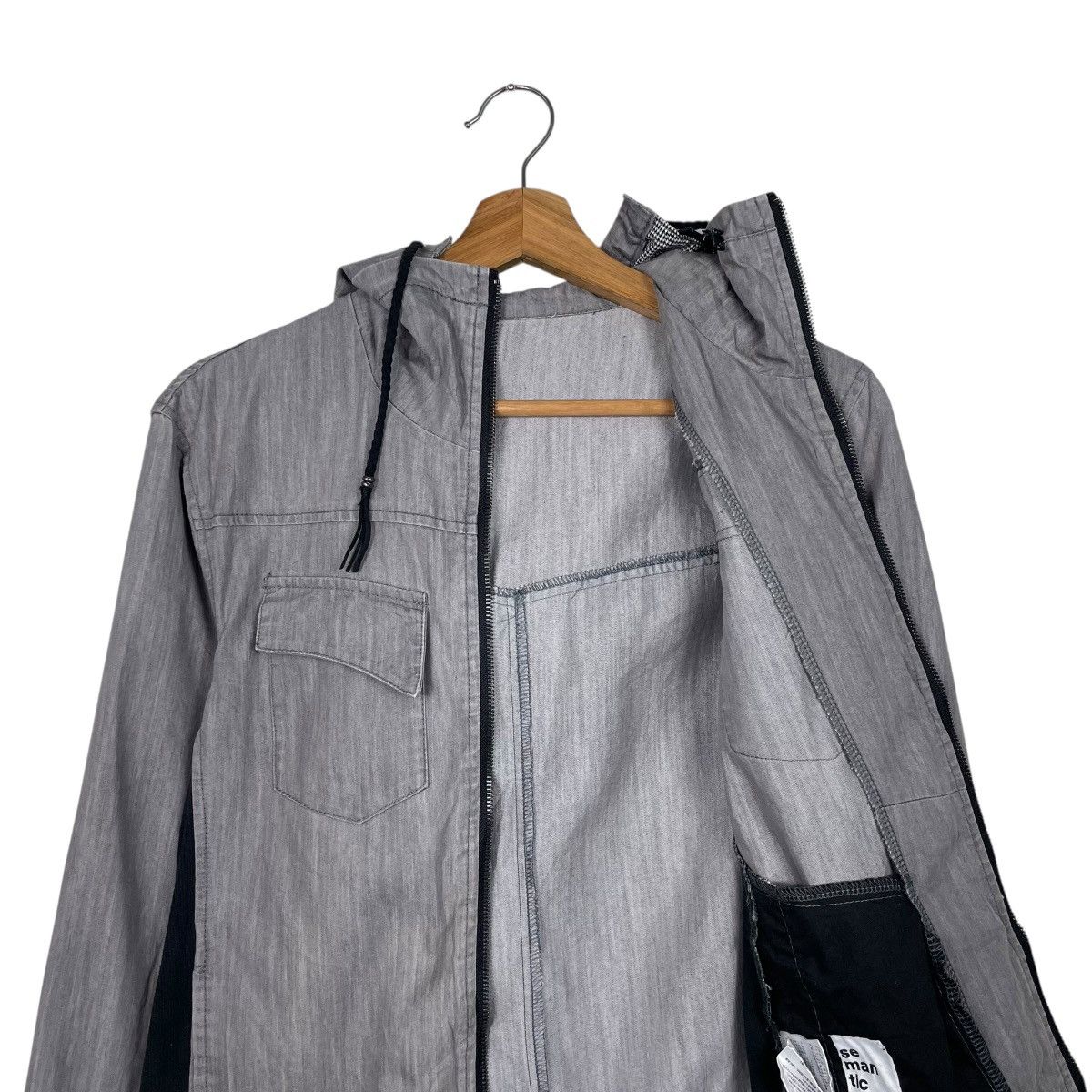 semanticdesign Semantic Design Hooded Zipper Jacket Size US S / EU 44-46 / 1 - 11 Thumbnail