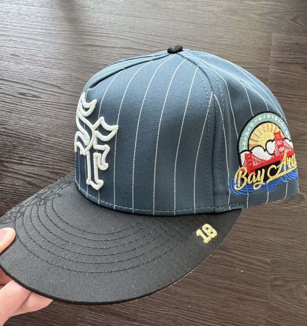 Other Dvniel Luu X SF Blue Pinstripes Hat Size ONE SIZE - 2 Thumbnail