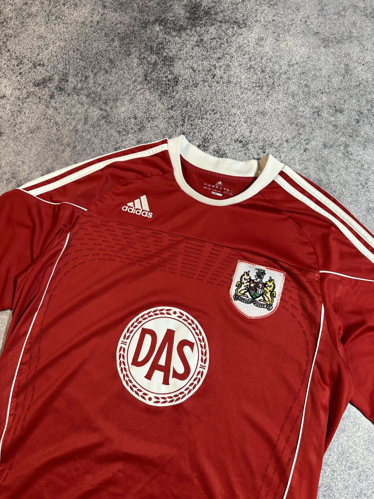 Adidas × Vintage Vintage Adidas Bristol City Soccer Jersey Streetwear Rare L Size US L / EU 52-54 / 3 - 2 Thumbnail