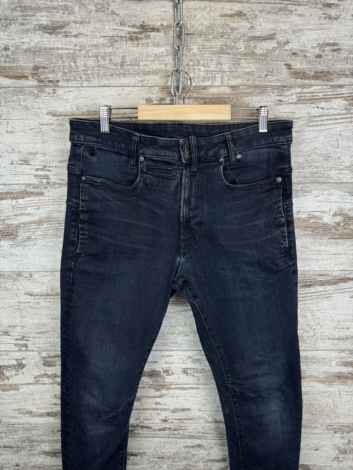 G-Star Mens G Star Raw D- STAQ 3D SUPER SLIM jeans pants Size US 31 - 3 Thumbnail