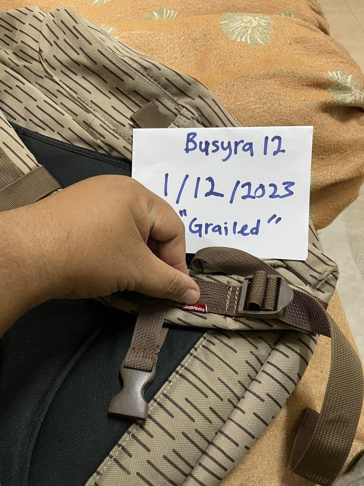 Supreme Supreme Raindrop Bagpack ( year 2006 ) | Grailed