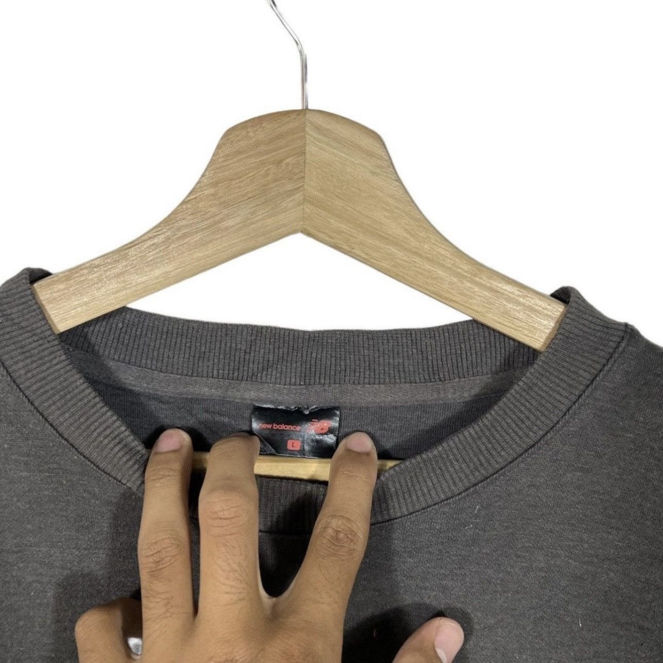 New Balance vintage new balance sweatshirt big logo Size US L / EU 52-54 / 3 - 3 Thumbnail