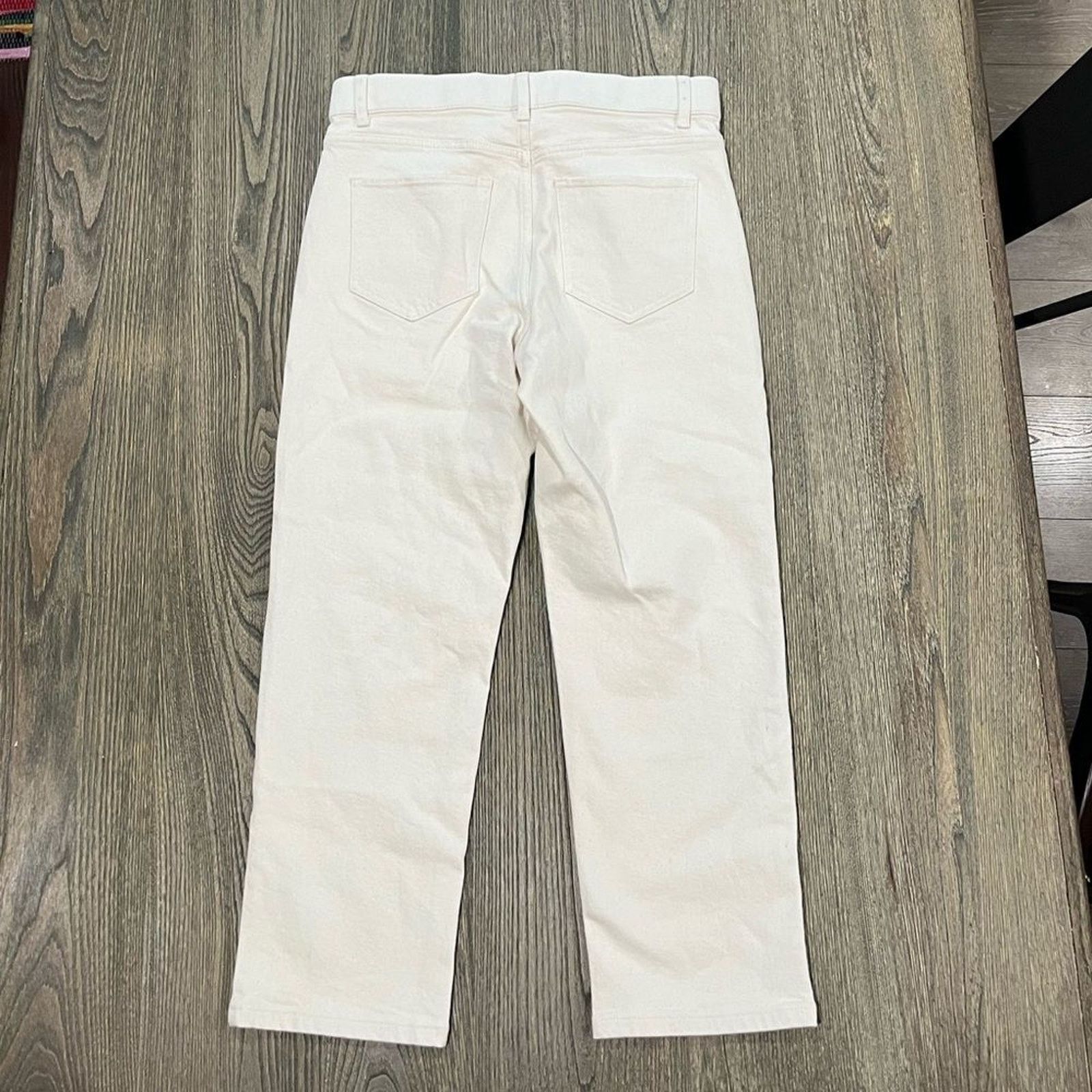 Vintage NWOT J.Jill Denim Straight Leg Jeans Mid Rise Fly Size 8 Size 30" / US 8 / IT 44 - 8 Thumbnail