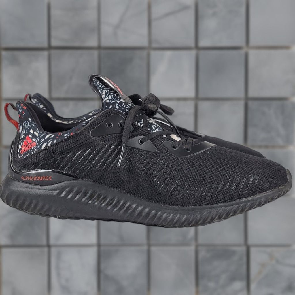 Adidas Adidas Alphabounce Sneaker Men's Black Red 11 US / 45 1/3 China Lunar New Year Athletic Shoe Size ONE SIZE - 1 Thumbnail