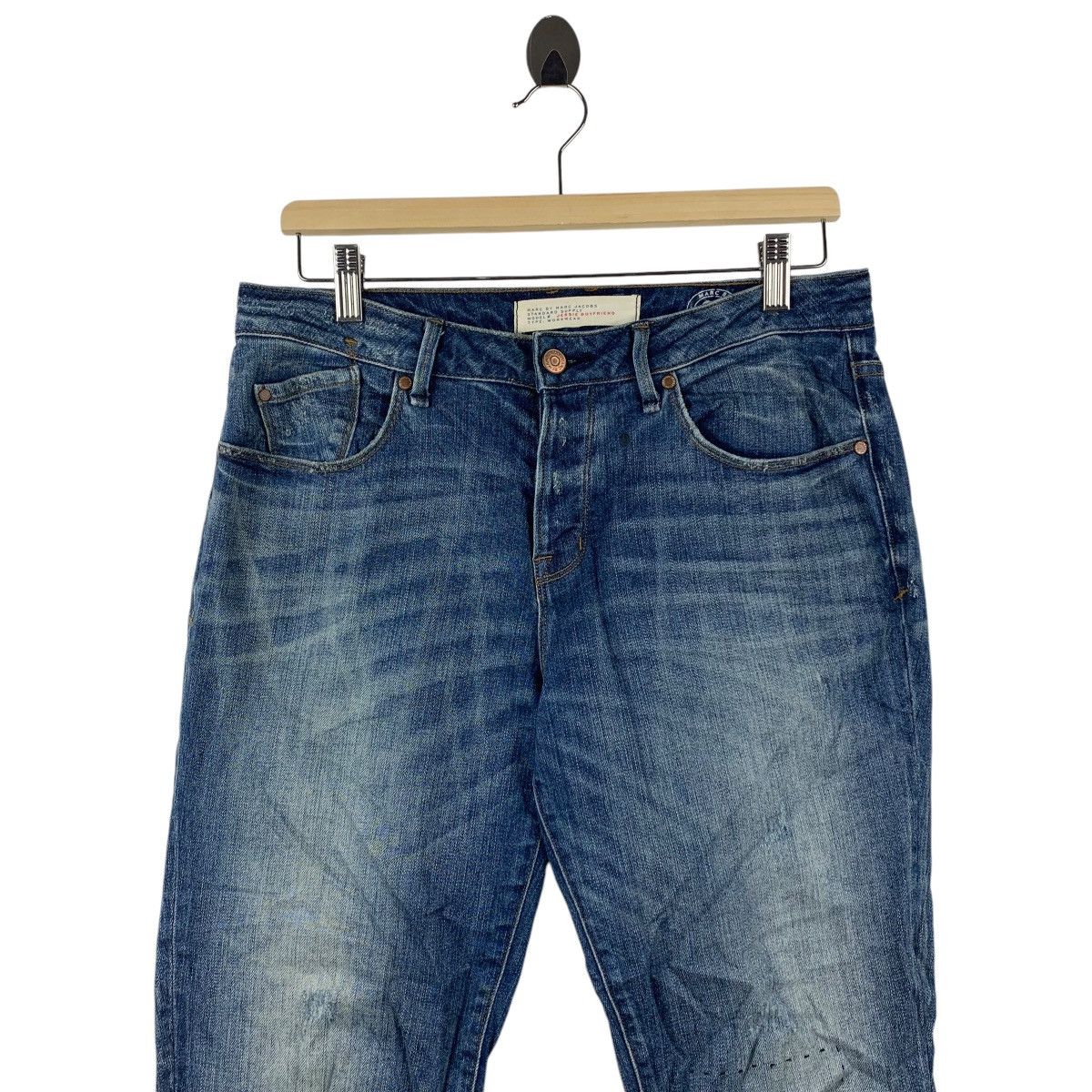 Designer × Marc Jacobs MARC By MARC JACOBS jessie boyfriends type blue jeans Size US 32 / EU 48 - 2 Thumbnail