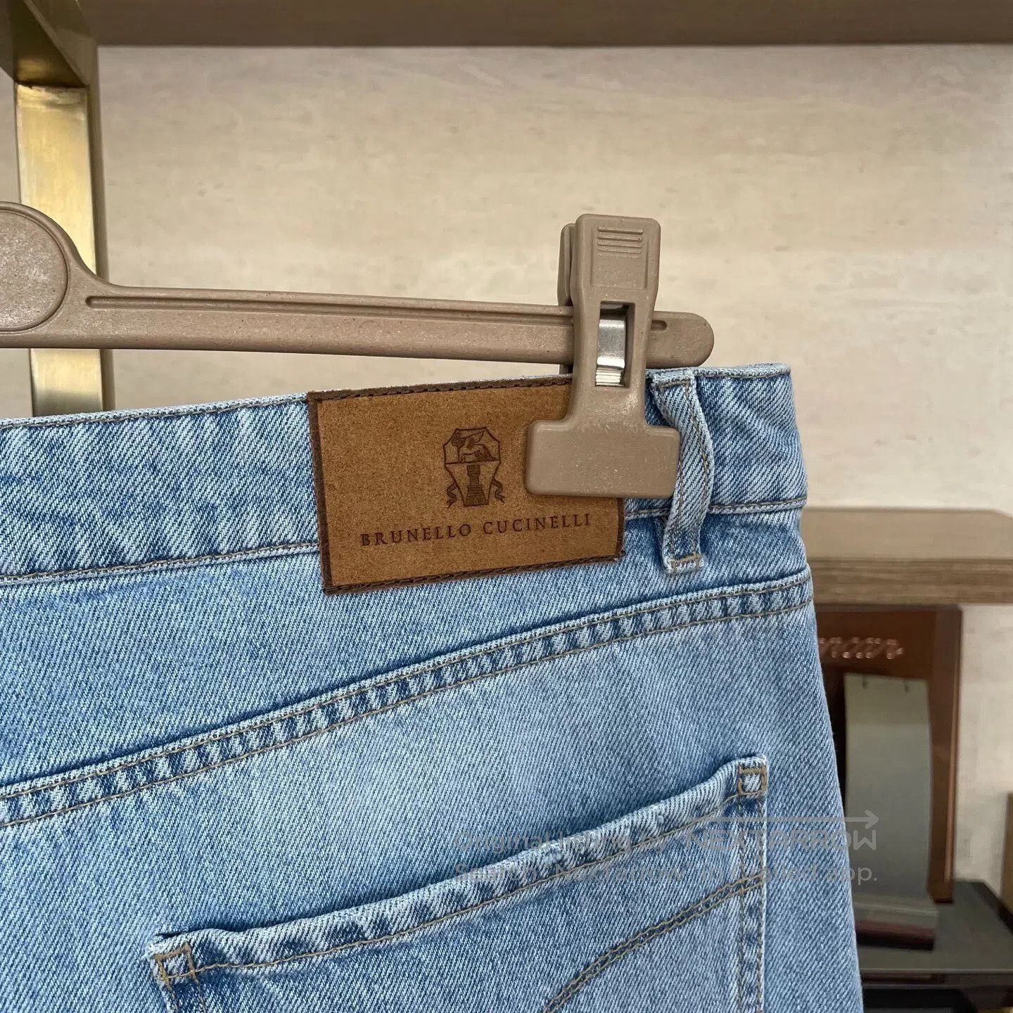 Brunello Cucinelli Brunello Cucinelli Light Blue Jeans. Size US 30 / EU 46 - 8 Thumbnail