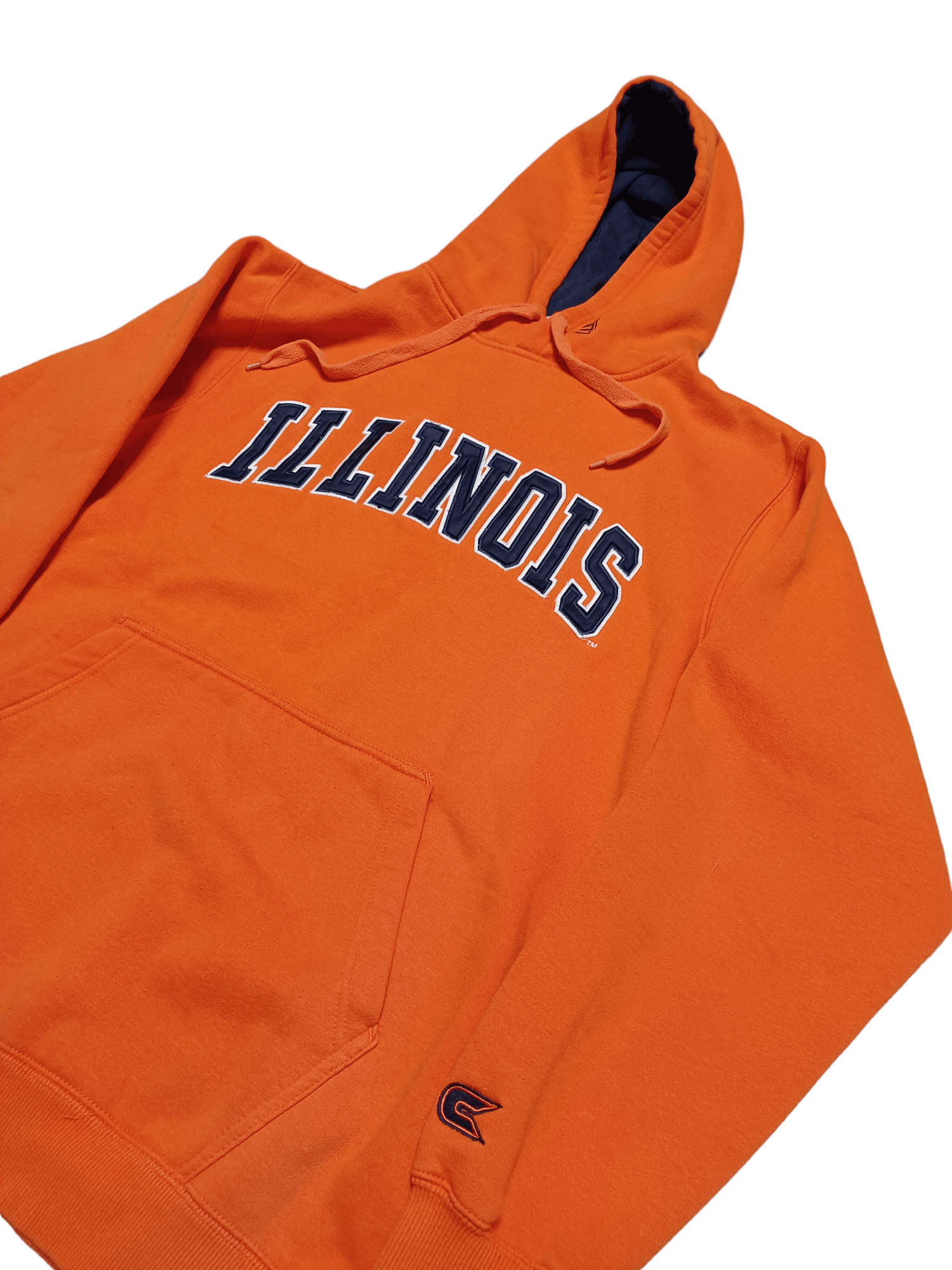 Colosseum Athletics ILLINOIS COLOSSEUM ATHLETICS VINTAGE 90S HEAVY COTTON HOODIE Size US M / EU 48-50 / 2 - 2 Thumbnail