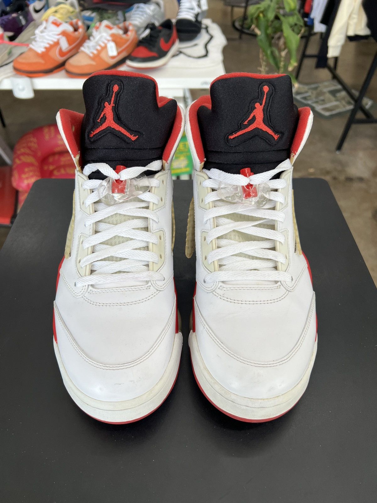 Air Jordan Fire Red Black Tongue 12 (2013)