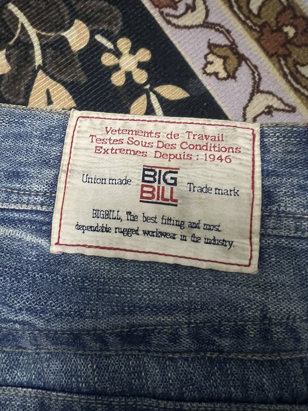 Designer × Hysteric Glamour × Japanese Brand FLARED🔥BIG BILL RIPPED DISTRESSED DENIM PANT Size US 32 / EU 48 - 7 Thumbnail