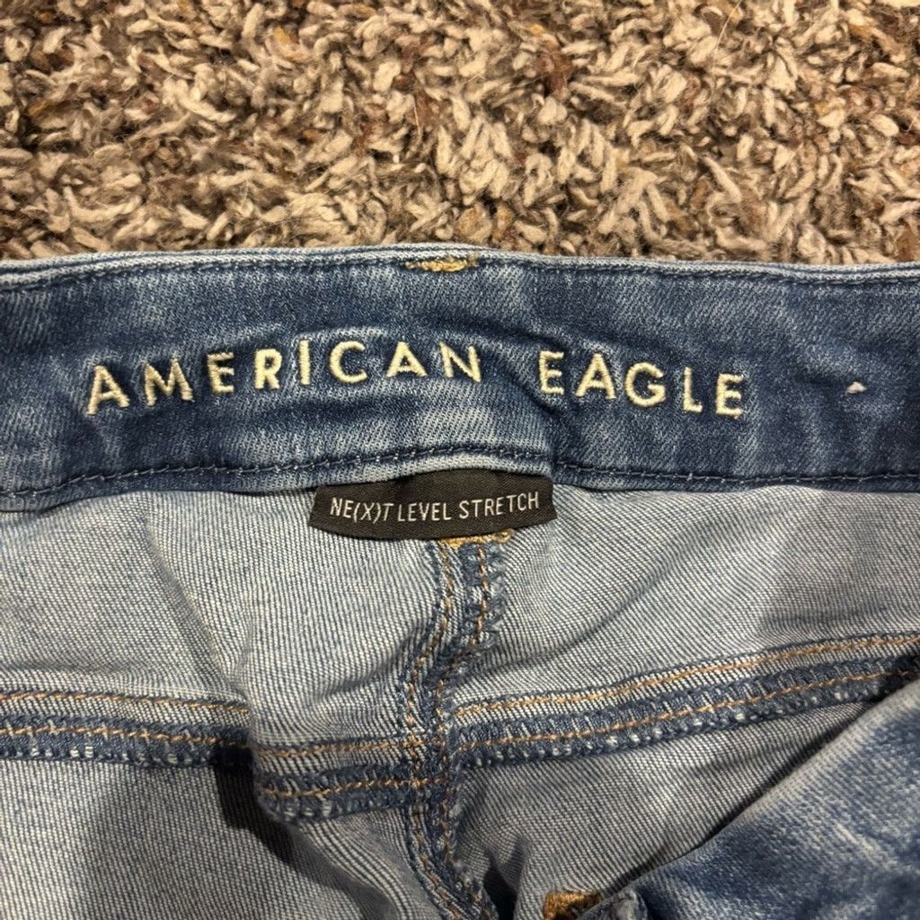 American Eagle Outfitters Women’s American Eagle High Rise Curvy Jegging Jeans Size 26" / US 2 / IT 38 - 4 Thumbnail