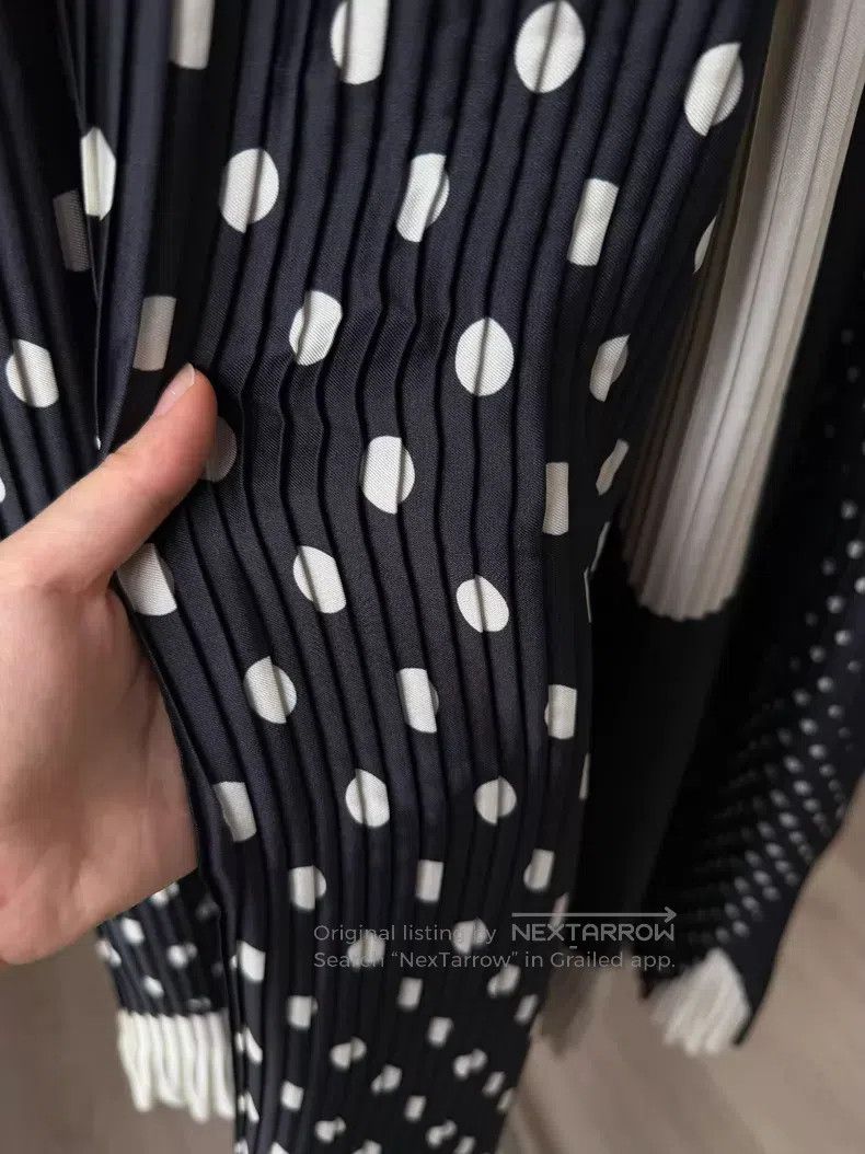 Dries Van Noten Dries Van Noten Polka Dot Midi Skirt Size 35" - 3 Thumbnail