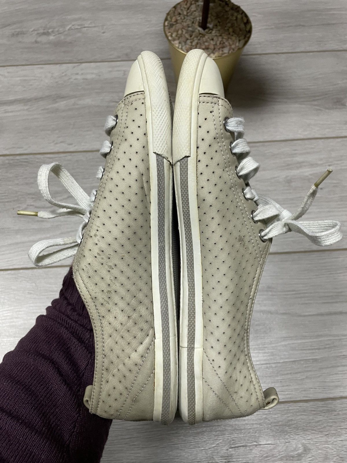 Prada Prada red tab vintage leather sneakers Size US 8 / IT 38 - 7 Thumbnail