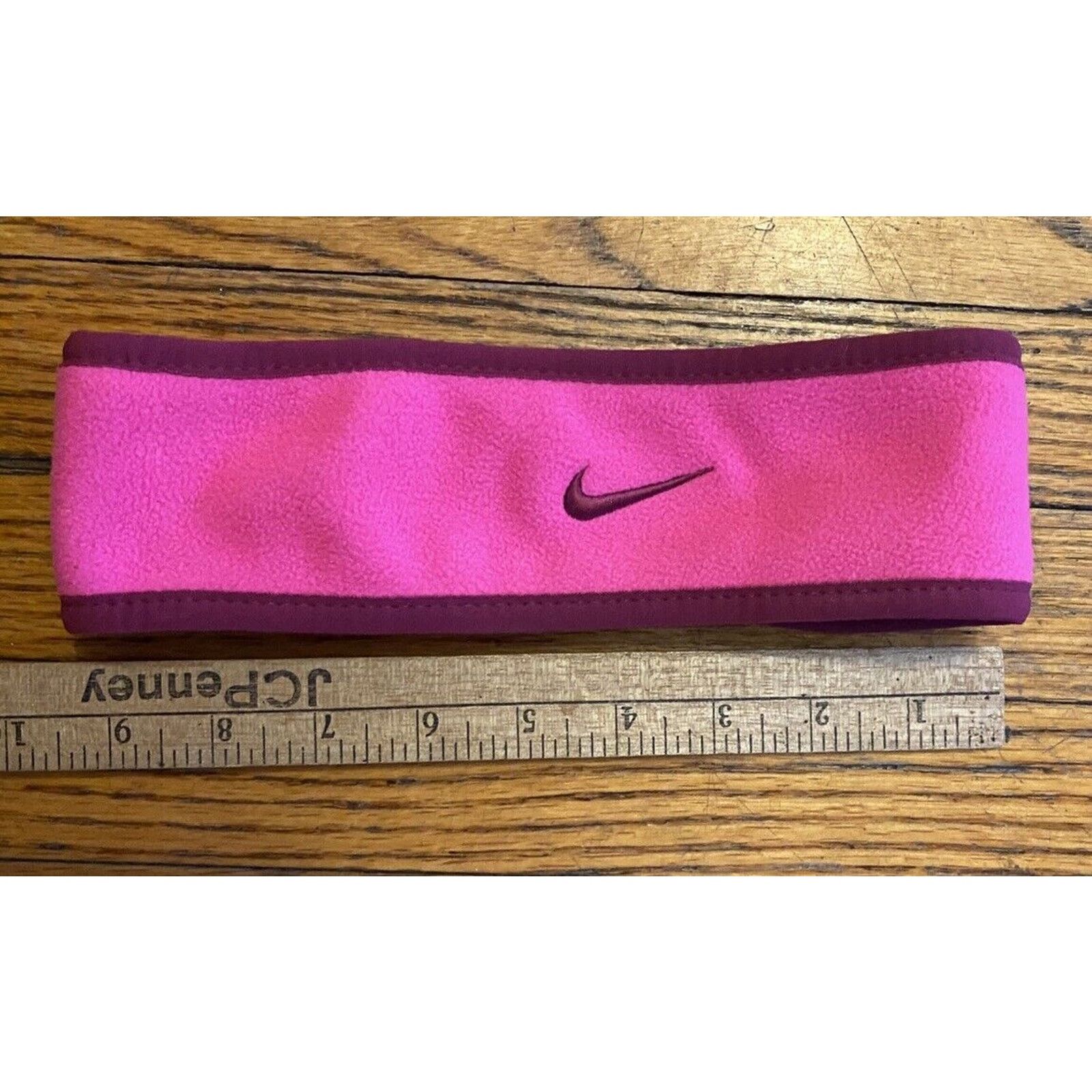 Nike Nike Dri-Fit Headband Women's Running Reversible Pink Size ONE SIZE - 4 Thumbnail