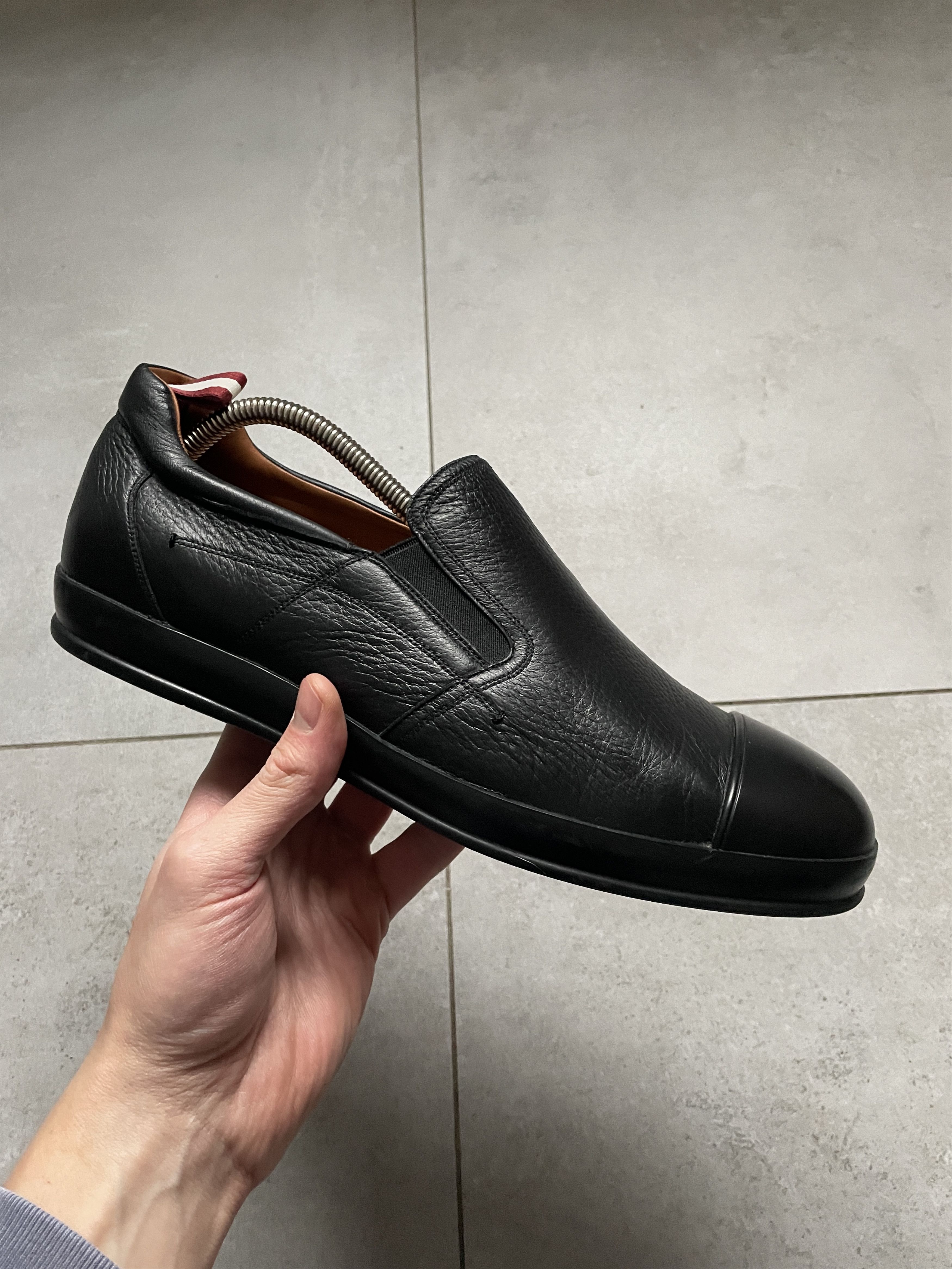 Bally BALLY LEATHER SLIP ON OXFORD FORMAL LEATHER SHOES Size US 10 / EU 43 - 2 Thumbnail