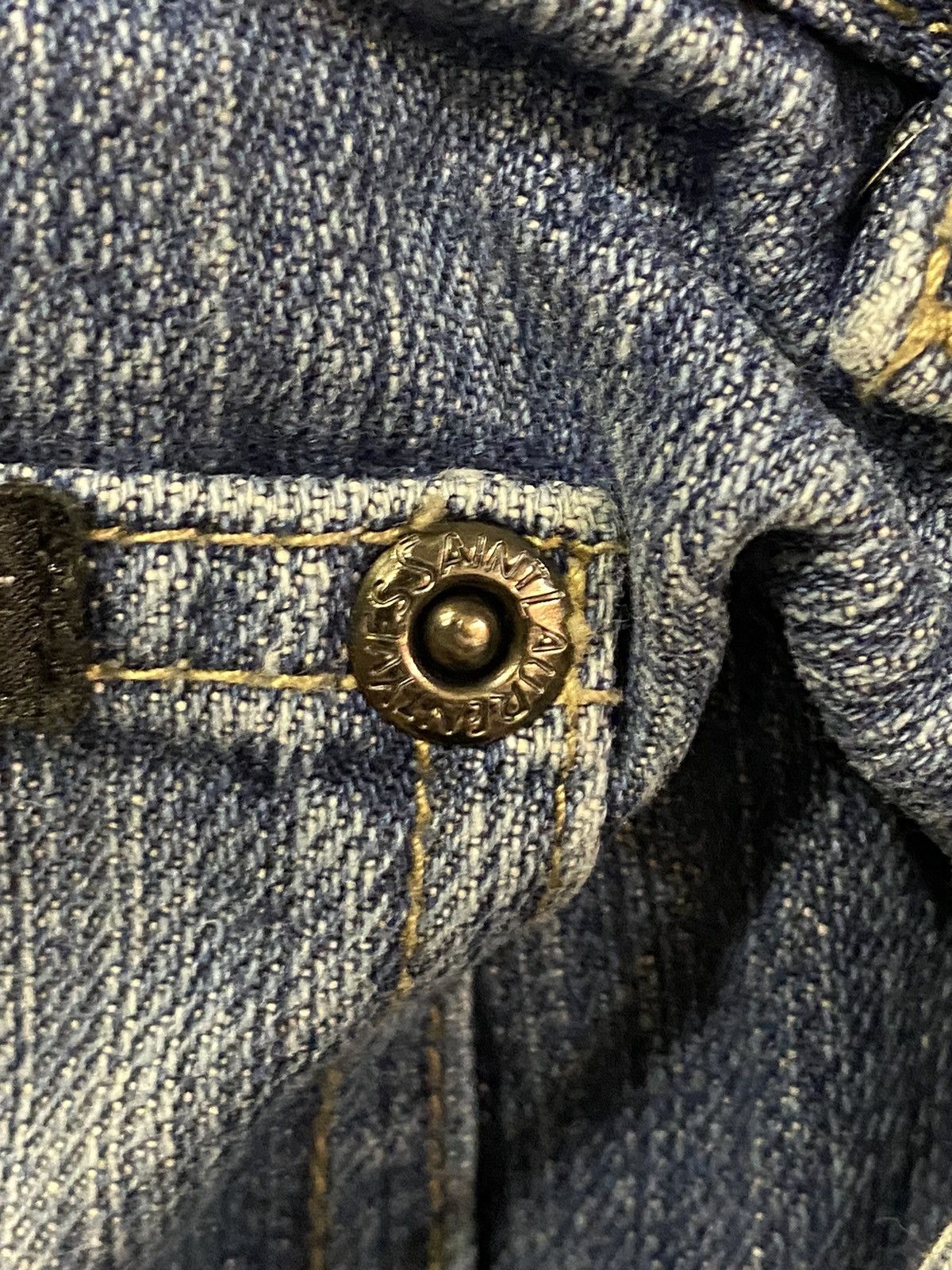 Yves Saint Laurent 36x30 YSL Jeans Denim Pants Blue Indigo Size US 36 / EU 52 - 12 Thumbnail