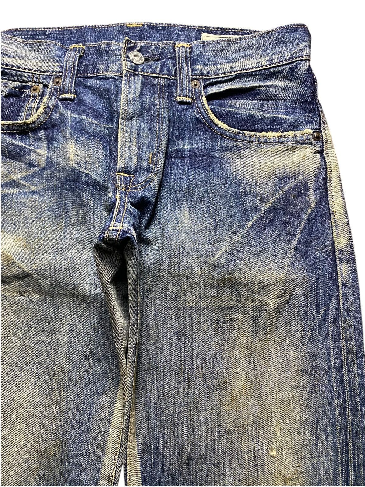 Edwin Edwin Vintage Special Unique Fade Distressed Loose Jeans Size US 30 / EU 46 - 8 Thumbnail