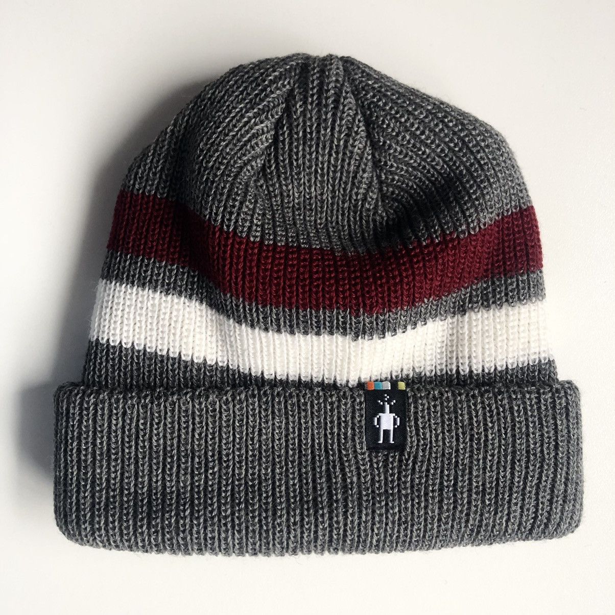 Smartwool SMARTWOOL FISHERMAN Merino Beanie GREY Size ONE SIZE - 1 Thumbnail