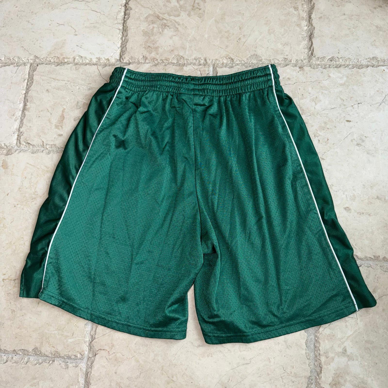 Nike Teamwork Athletic Apparel Green Dazzle Hoop Shorts Mens LG Size US 34 / EU 50 - 3 Thumbnail