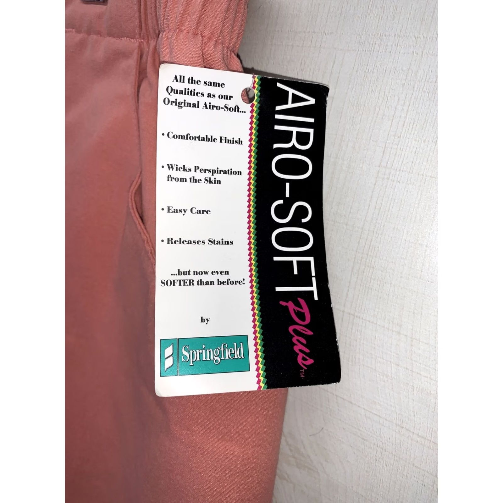Vintage Barco Airo Soft Plus Peach Scrub Bottoms Womens Large NWT-9617 Barco Uniforms Shirts? Size 36" / US 14 / IT 50 - 5 Thumbnail