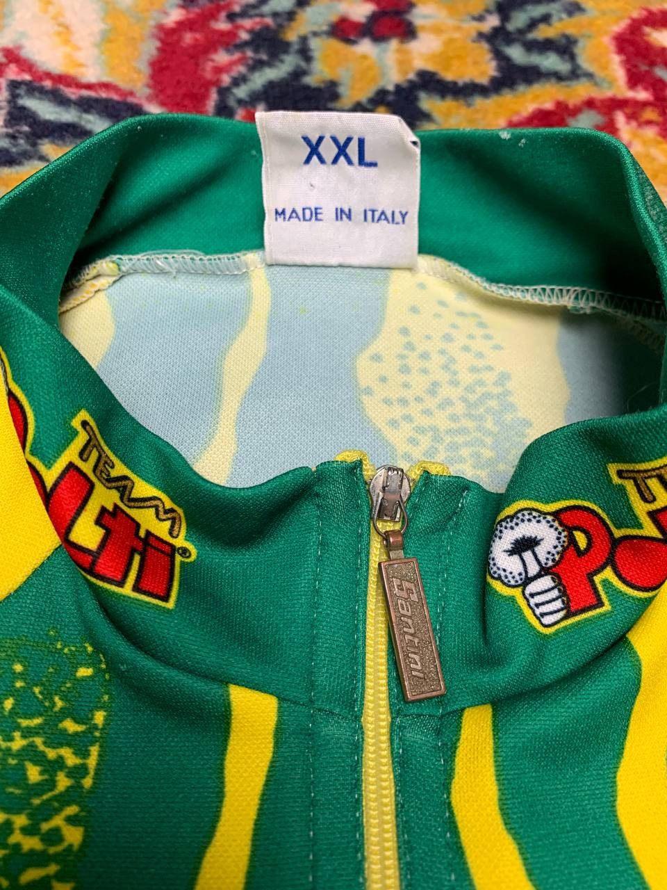 Santoni Team Polti Vintage SMS Santini Cycling Jersey Men's Size XXL Size US XXL / EU 58 / 5 - 3 Thumbnail