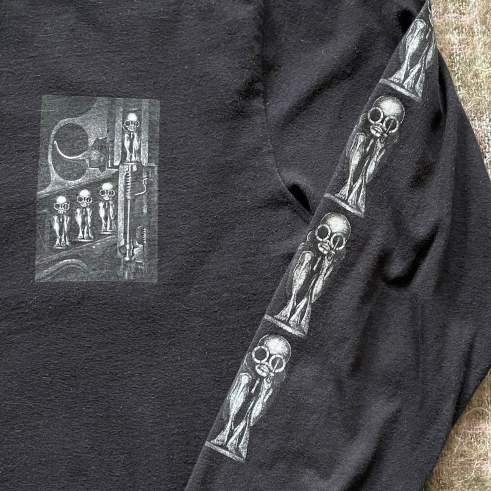 Supreme Supreme/H.R. Giger FW14 Birth Machine L/S Tee Size US L / EU 52-54 / 3 - 3 Thumbnail