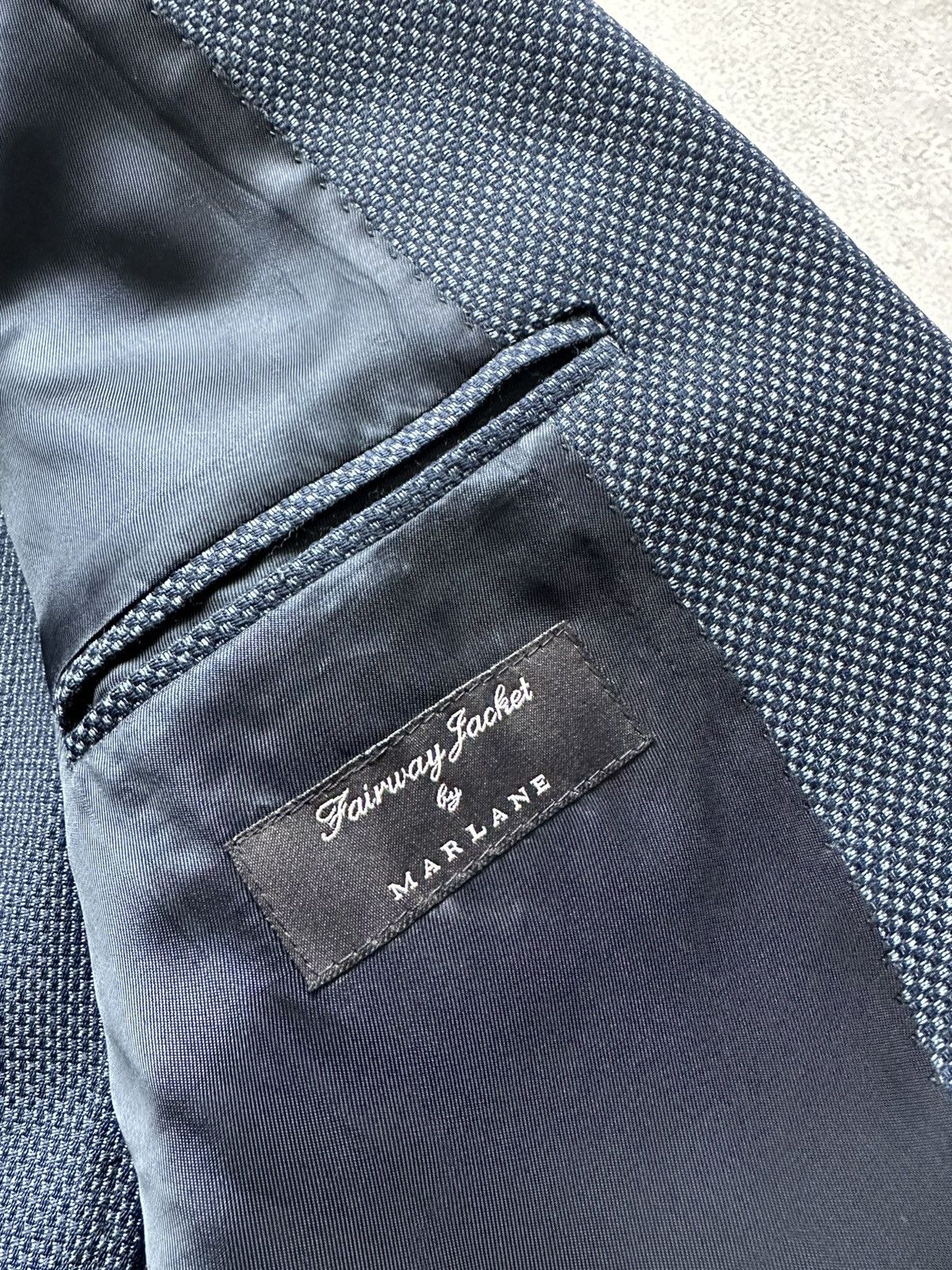 Boggi Blazer BOGGI Milano Wool size 48 blue Size 48R - 13 Thumbnail