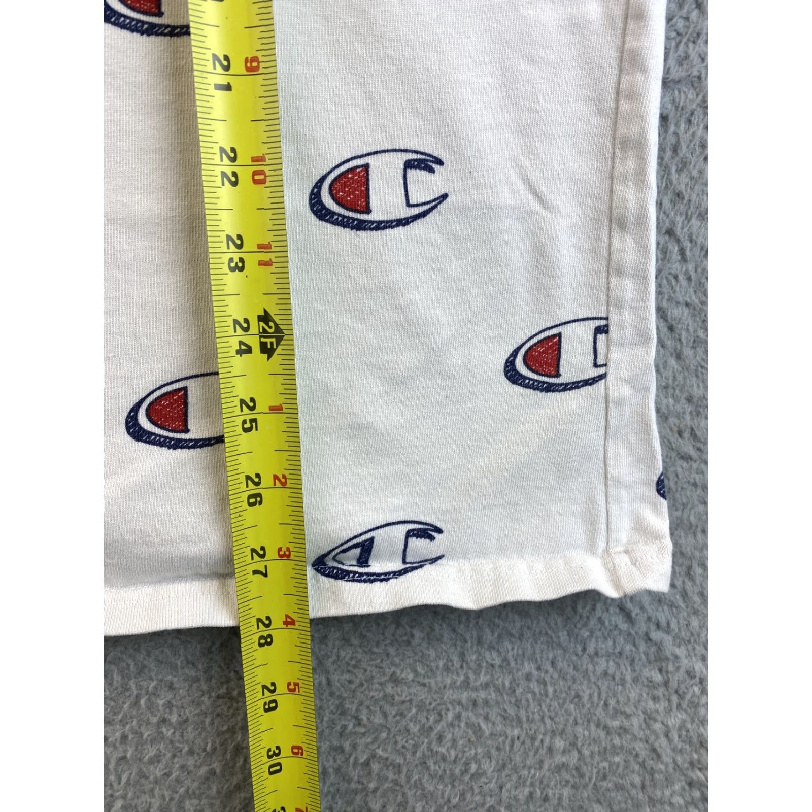 Champion Champion Shirt Adult XL White Repeat Logo Graphic Athletic Tee Men's Size US XL / EU 56 / 4 - 6 Thumbnail