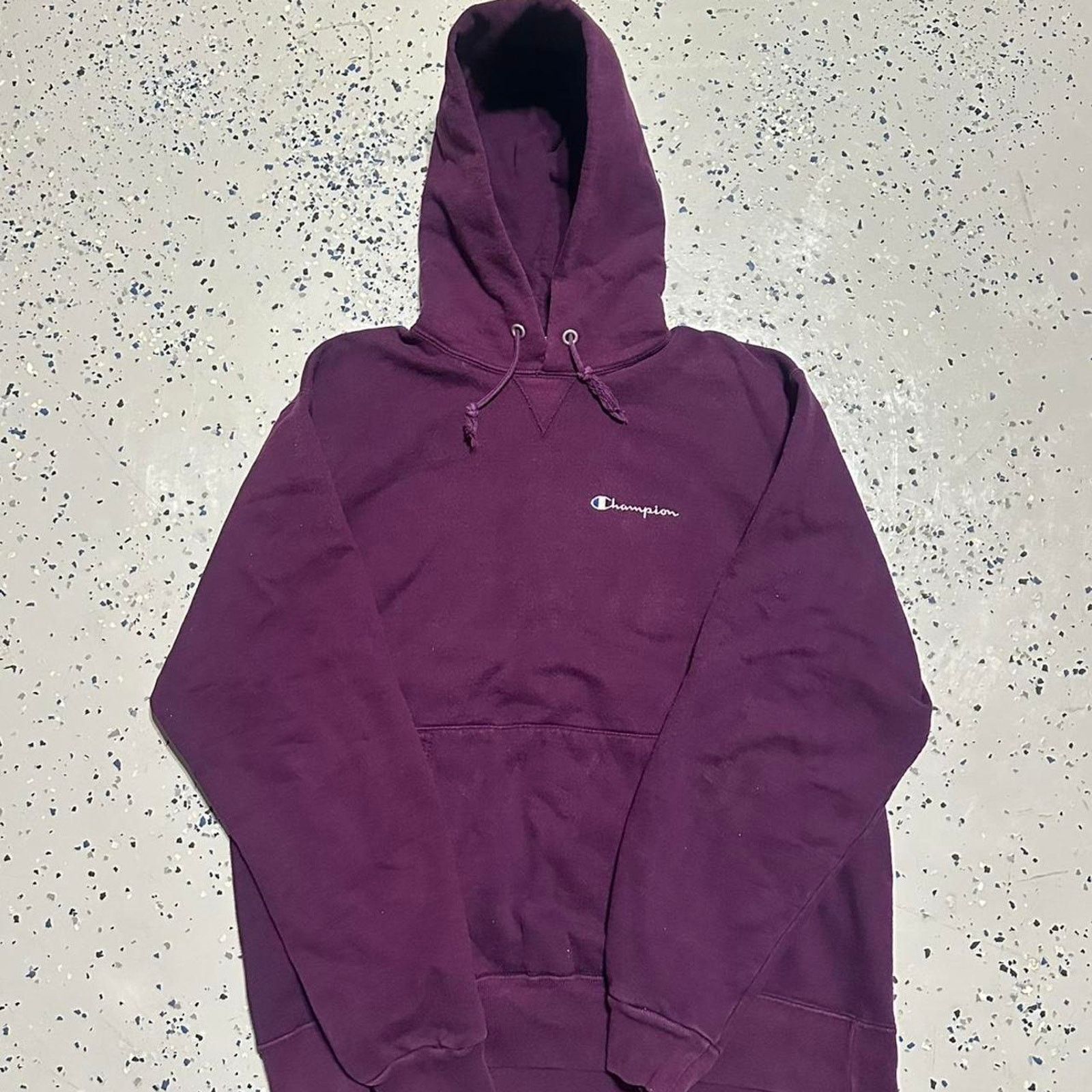Champion 90s Champion Made In USA Purple Hoodie Size US L / EU 52-54 / 3 - 1 Thumbnail