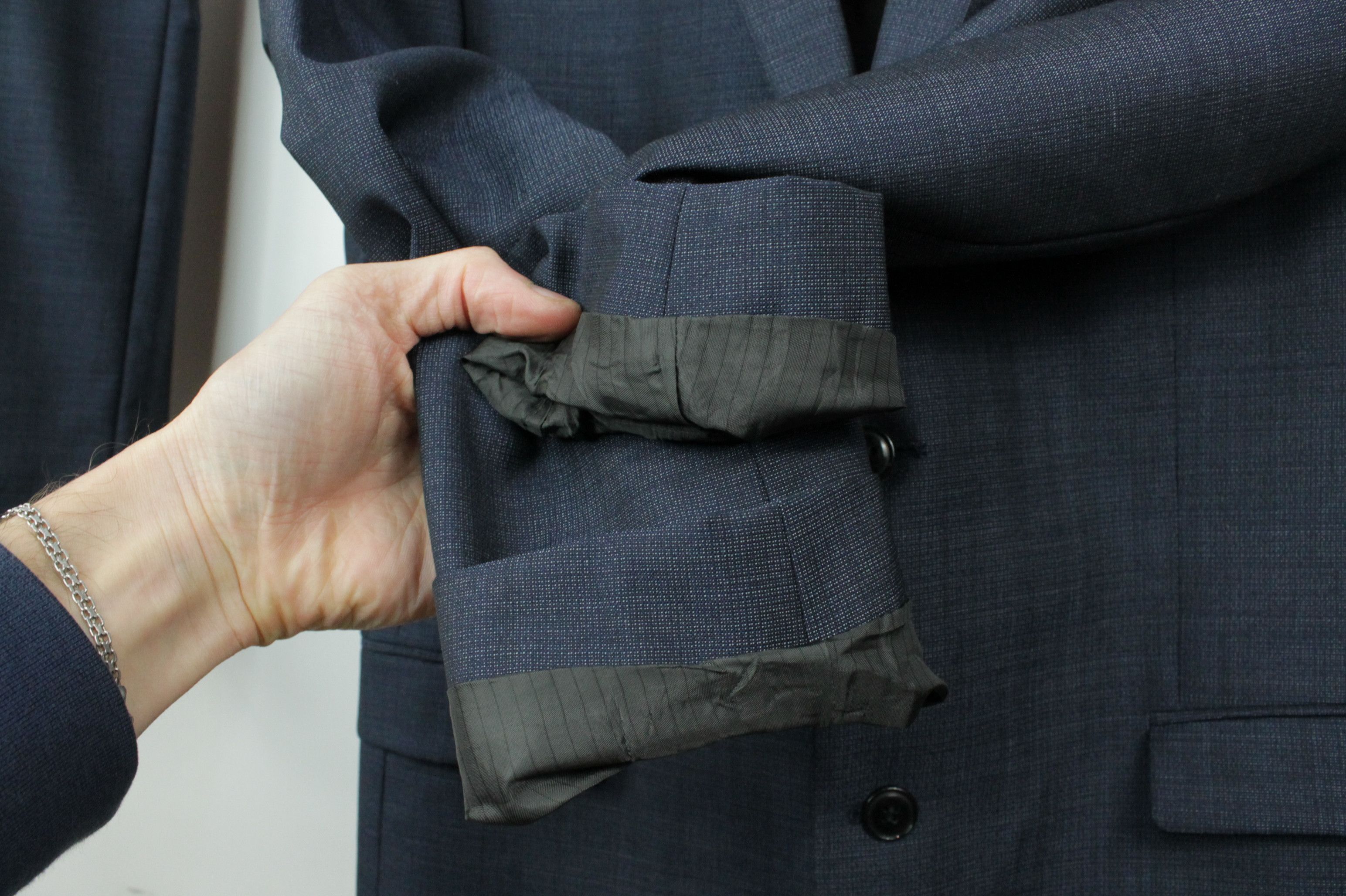 Strellson Strellson Cale Madden Marsotto Wool Extra Slim Men's Suit Size 40R - 5 Thumbnail