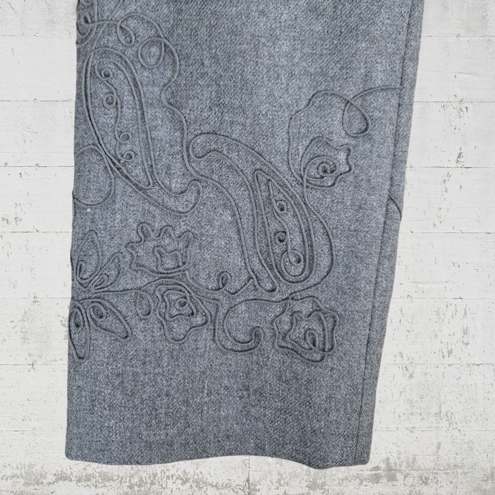 Pendleton Vintage Pendleton Gray Embroidered Wool Jacket Size 14 Size XL / US 12-14 / IT 48-50 - 4 Thumbnail