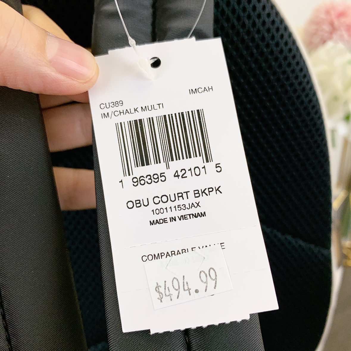 Coach Coach CU389 Coach X Observed By Us Court Backpack IN Chalk Size ONE SIZE - 9 Thumbnail