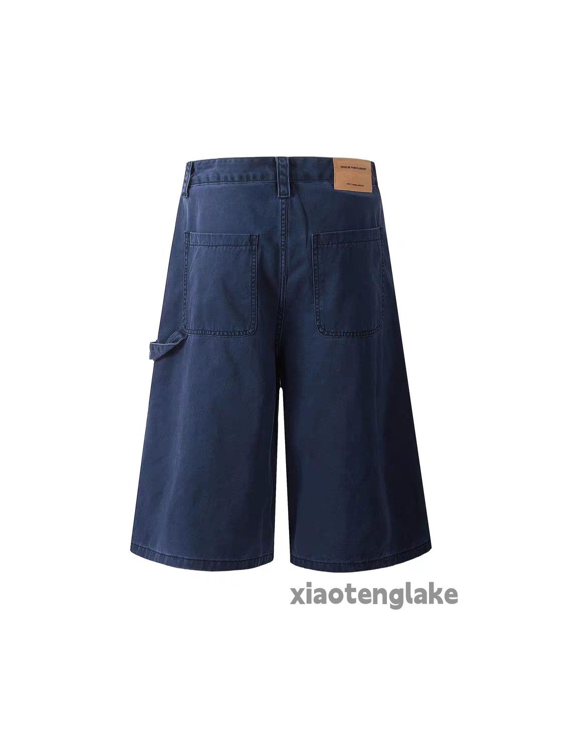 Designer × Japanese Brand × Vintage Unisex utility loose baggy ripped work cargo shorts Size US 32 / EU 48 - 4 Thumbnail