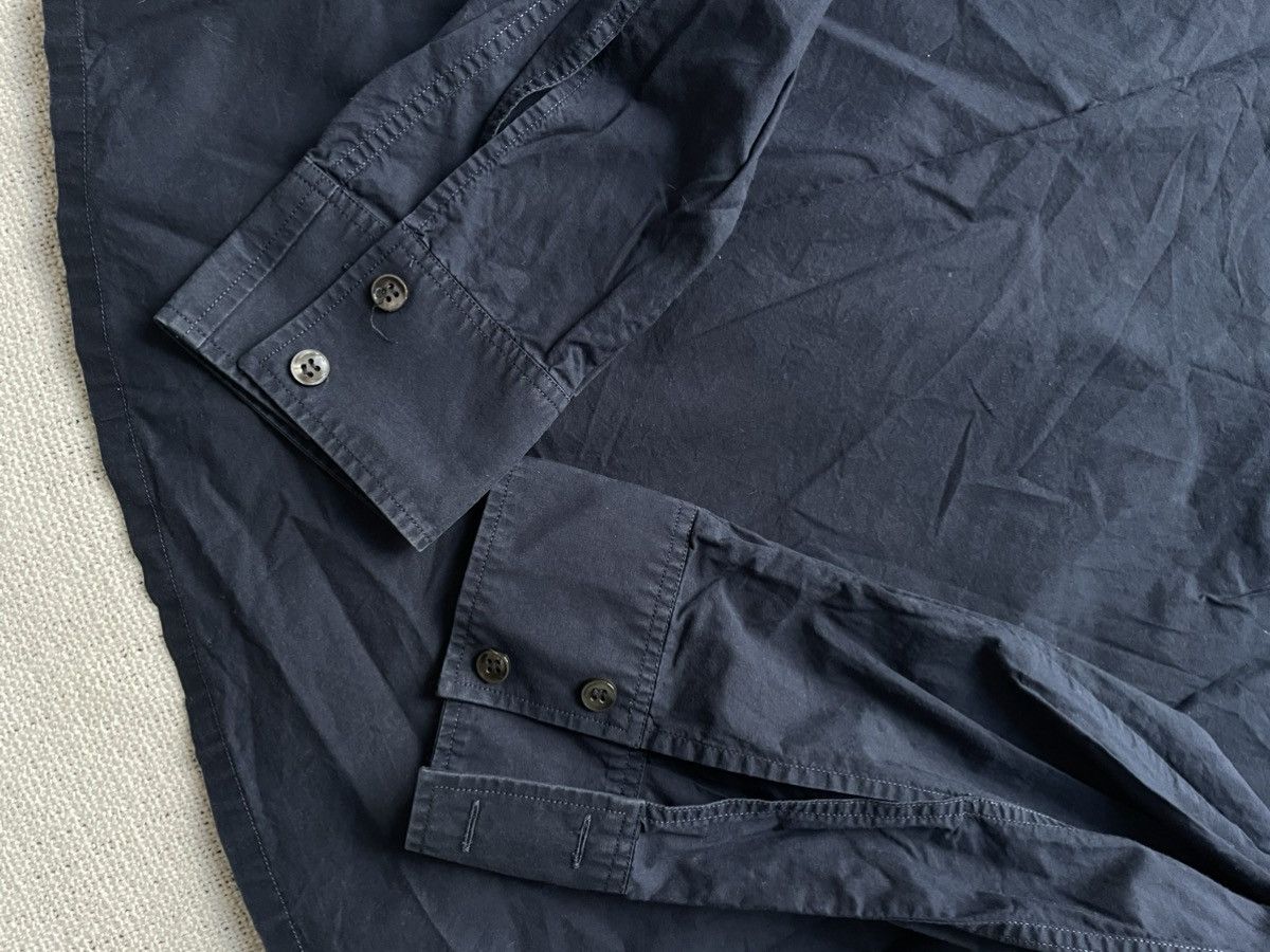 Maison Margiela Martin Margiela Vintage Navy Blue Cotton Shirt 50 Size Size US M / EU 48-50 / 2 - 4 Thumbnail