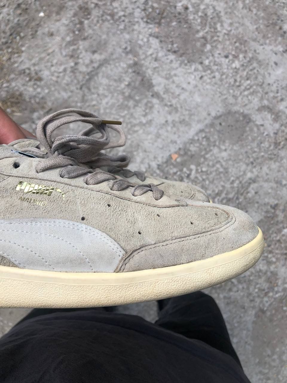 Puma × Vintage VERY RARE PUMA MADRID SPAIN SNEAKERS DESIGNER RETRO Y2K 90s Size US 12 / EU 45 - 3 Thumbnail