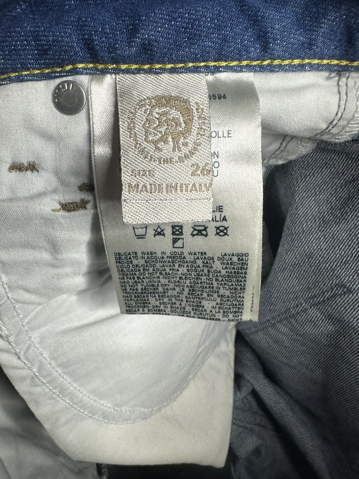 Diesel DIESEL FAYZA 26 x 32 Women’s s Denim Jeans Pants Tapered Leg Size 26" / US 2 / IT 38 - 5 Thumbnail