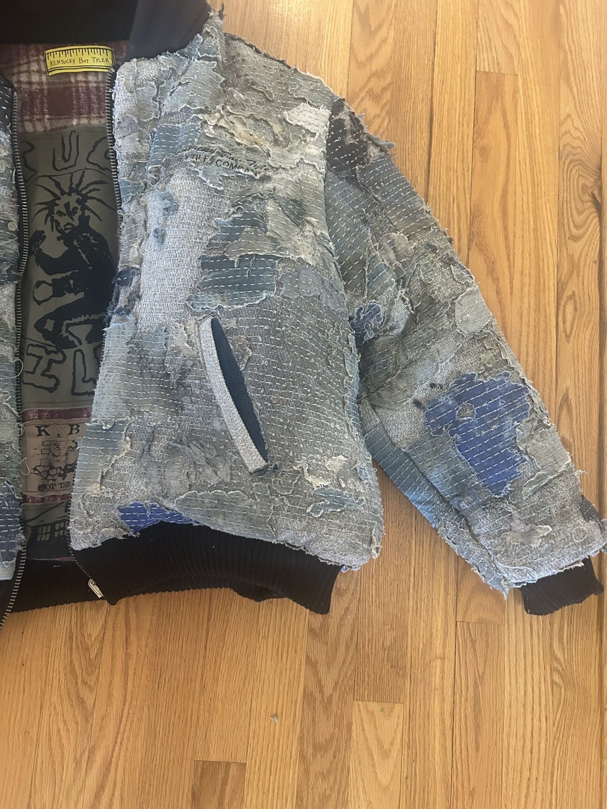 Kentucky Boy Tyler 1/1 Crust Denim American Flag Sample Size US L / EU 52-54 / 3 - 3 Thumbnail