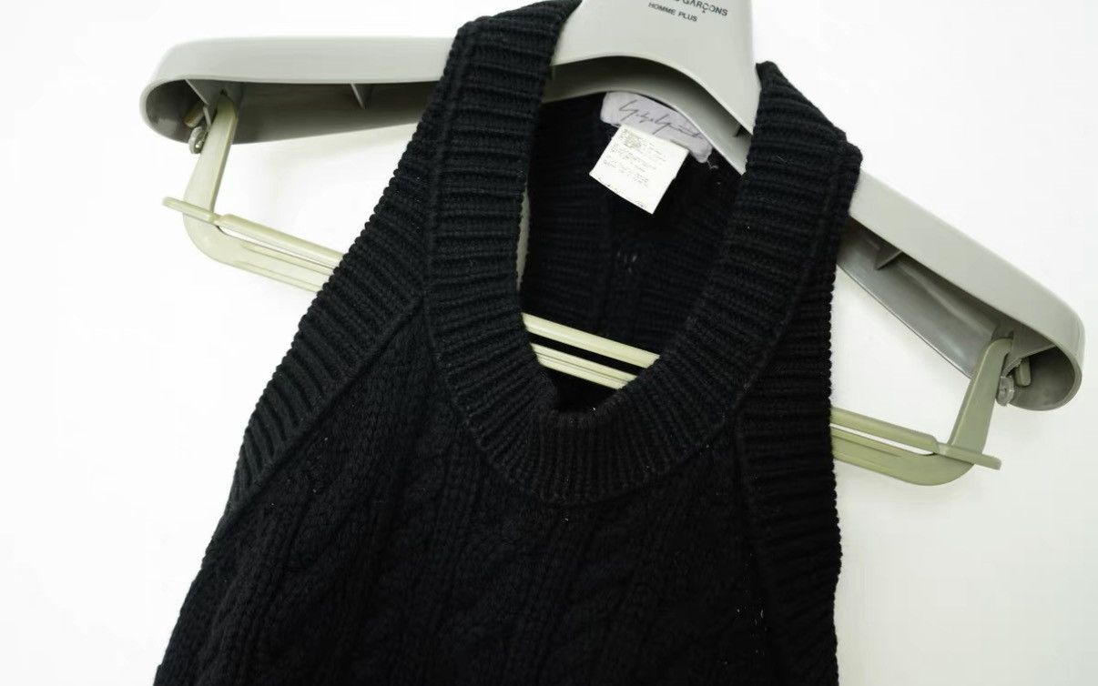 Yohji Yamamoto Yohji Yamamoto Slim Wool Tank Top Size XS / US 0-2 / IT 36-38 - 3 Thumbnail