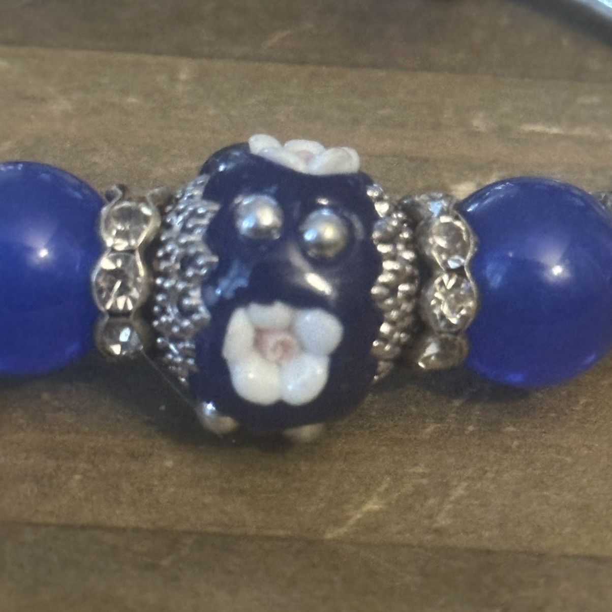 Other Handmade bead charm stretch bracelet Size ONE SIZE - 8 Thumbnail