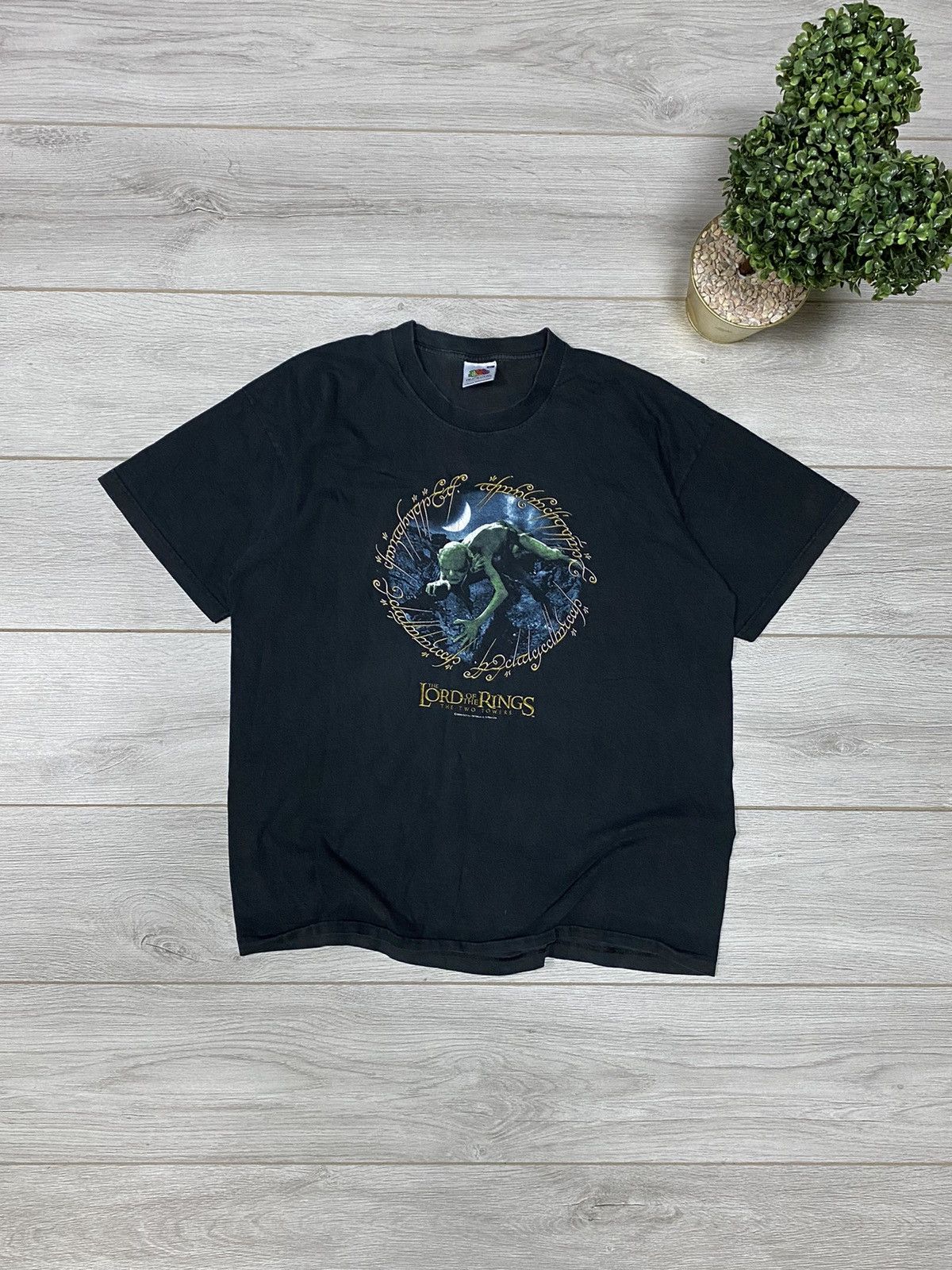 Vintage 2003 Lord Of The Rings Gollum RARE Two Towers vintage Size US XL / EU 56 / 4 - 1 Thumbnail