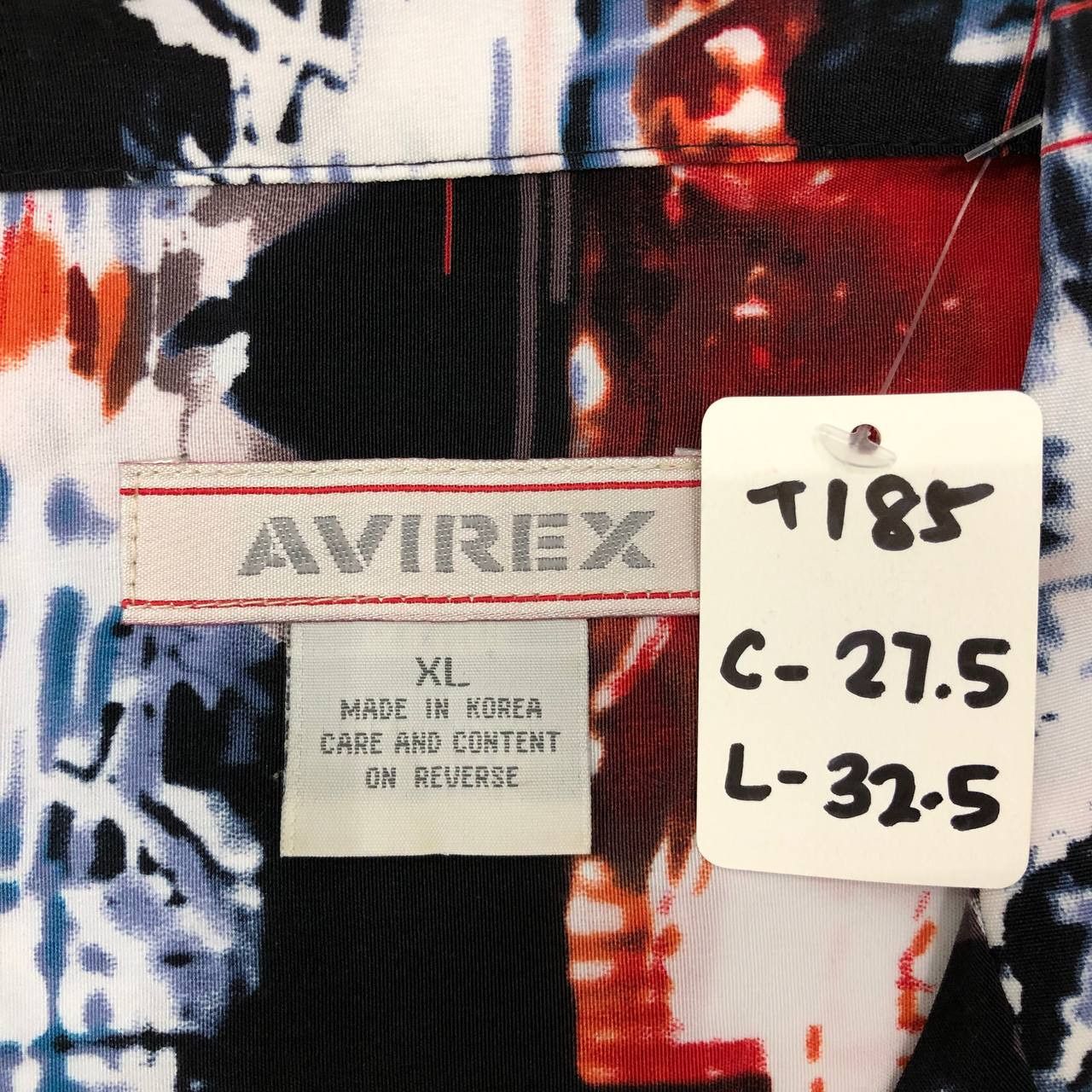 Avirex T185 AVIREX FULLPRINT BOWLING SHIRTS Size US XL / EU 56 / 4 - 6 Thumbnail