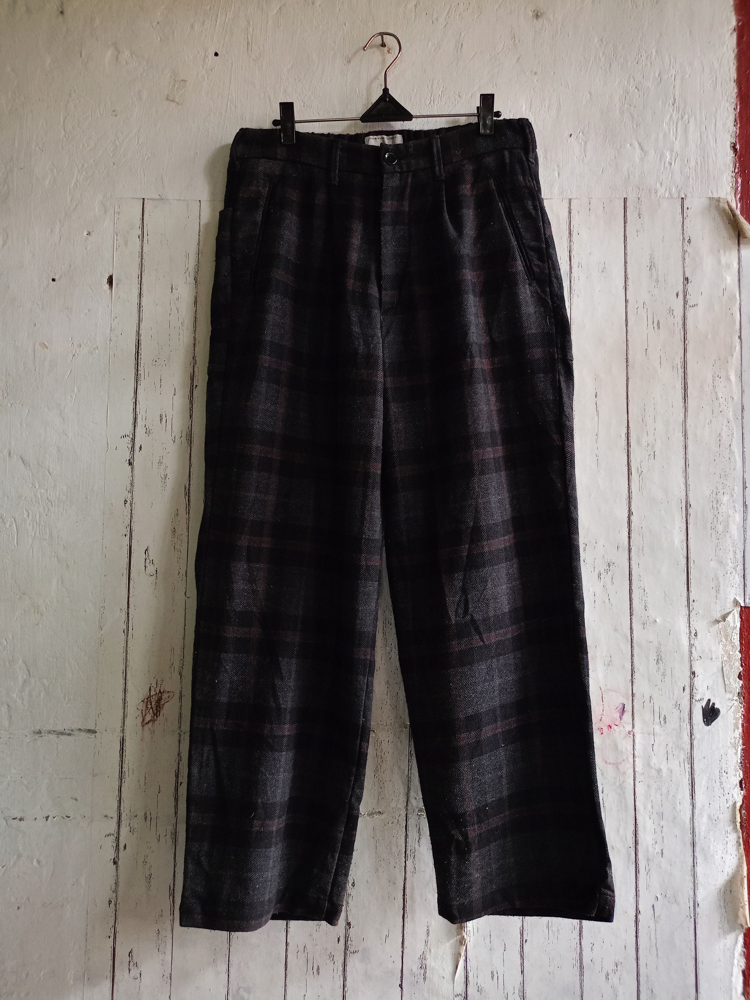 Japanese Brand × Spellbound Spellbound Tartan Wool Pants Size US 30 / EU 46 - 1 Thumbnail