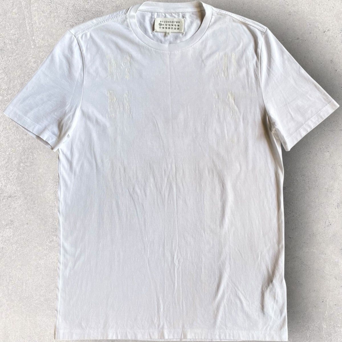 Maison Margiela Fall17 M10 M14 Crack Print T Shirt Size US S / EU 44-46 / 1 - 2 Thumbnail