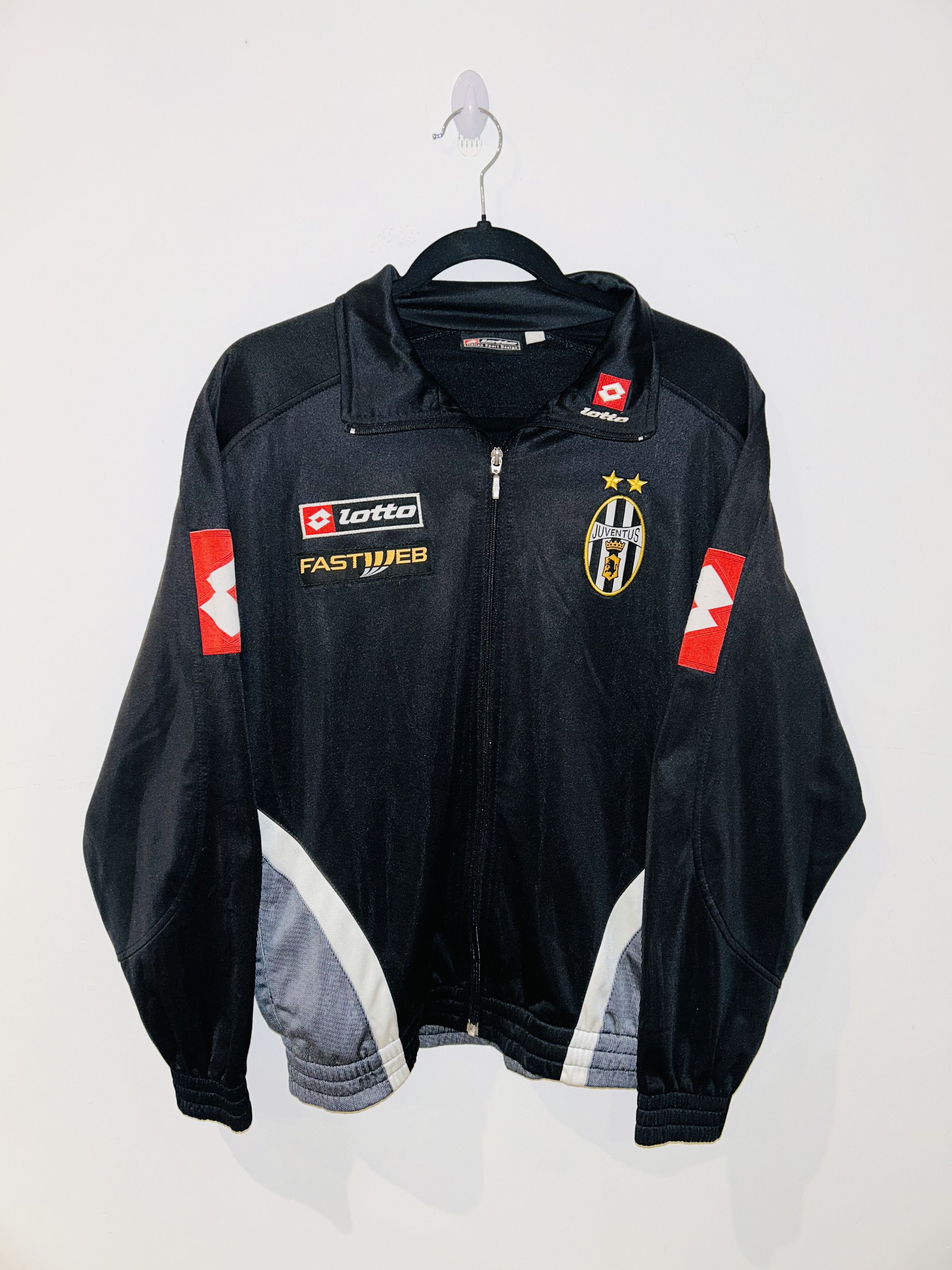 91/92” Juventus ウィンドジャケット　イタリア製　ビンテージ Juventus Jacket - Etsy