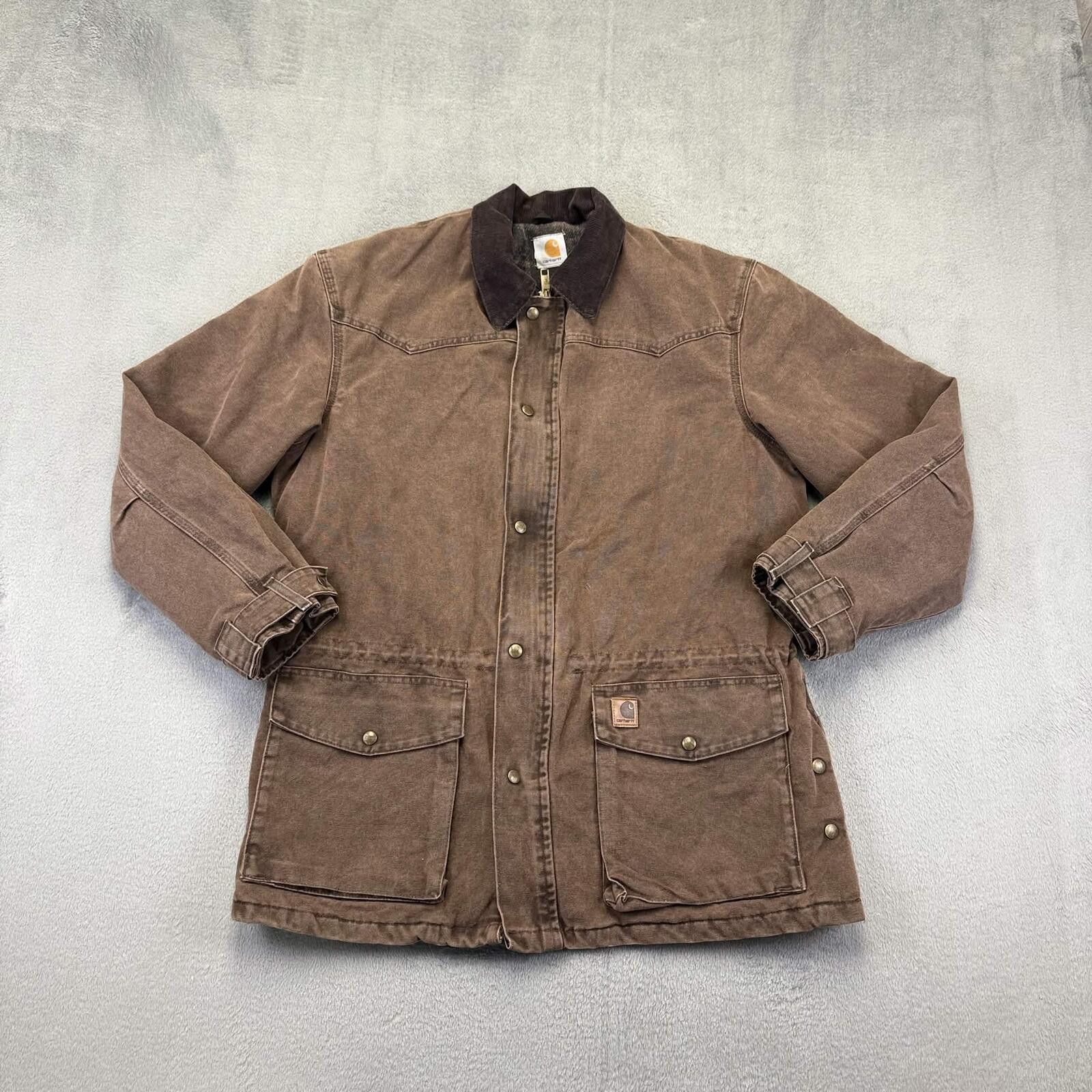 Carhartt Carhartt Vintage Sandstone Duck Barn Coat Jacket Size ONE SIZE - 1 Thumbnail