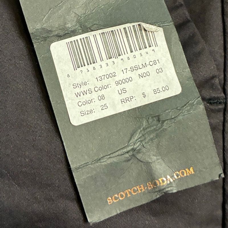 Scotch & Soda Scotch & Soda Forget Me Never Black Shorts w/ Belt Size 25 Size 25" / US 0 / IT 36 - 6 Thumbnail